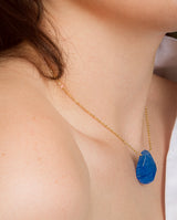 Collar Cuarzo Azul