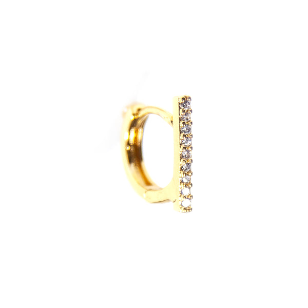 Huggie Piercing Dorado