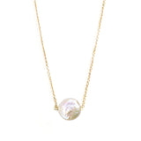 Mint Pearl Necklace