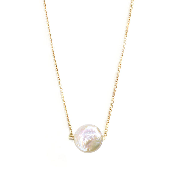 Mint Pearl Necklace