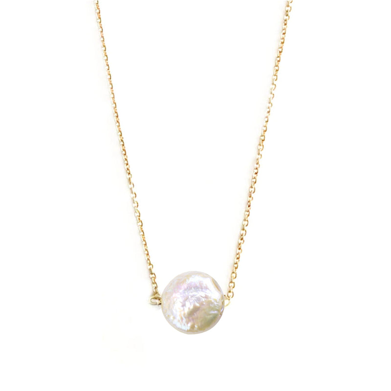 Mint Pearl Necklace