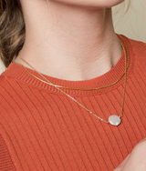 Collar Perla Plana