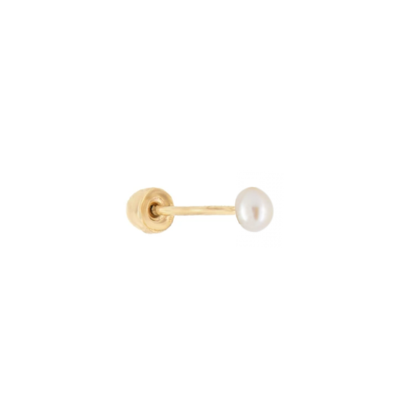 Broquel Mini Pearl Oro 10k