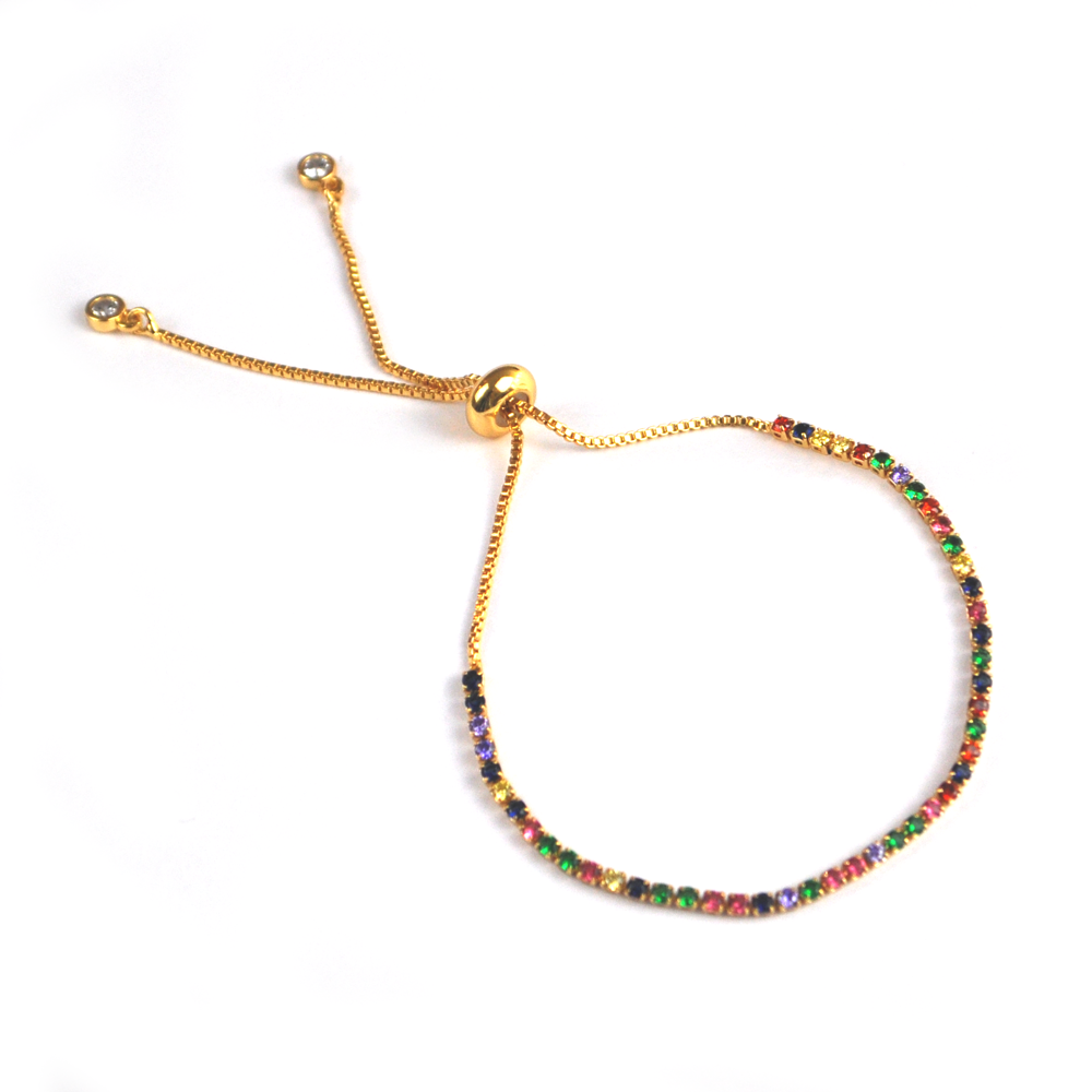 Pulsera Arcoiris Ajustable