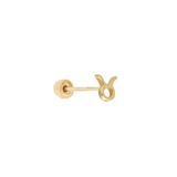 Broquel Zodiaco Oro 10k