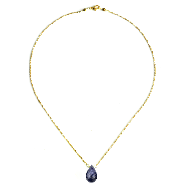 Collar de Zafiro Genuino